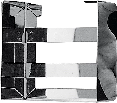 Steel-function servietholder, rustfrit stål, 16,5 x 16,5 cm