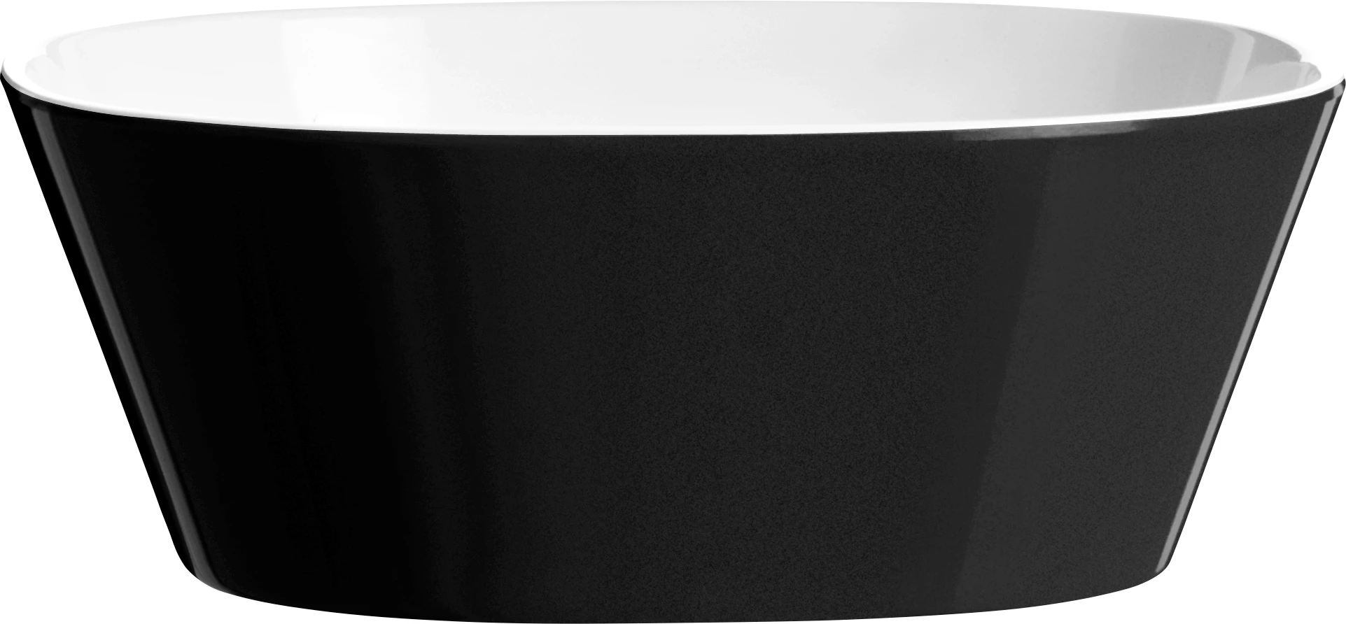 Rosti Conix skål, sort, 50 cl