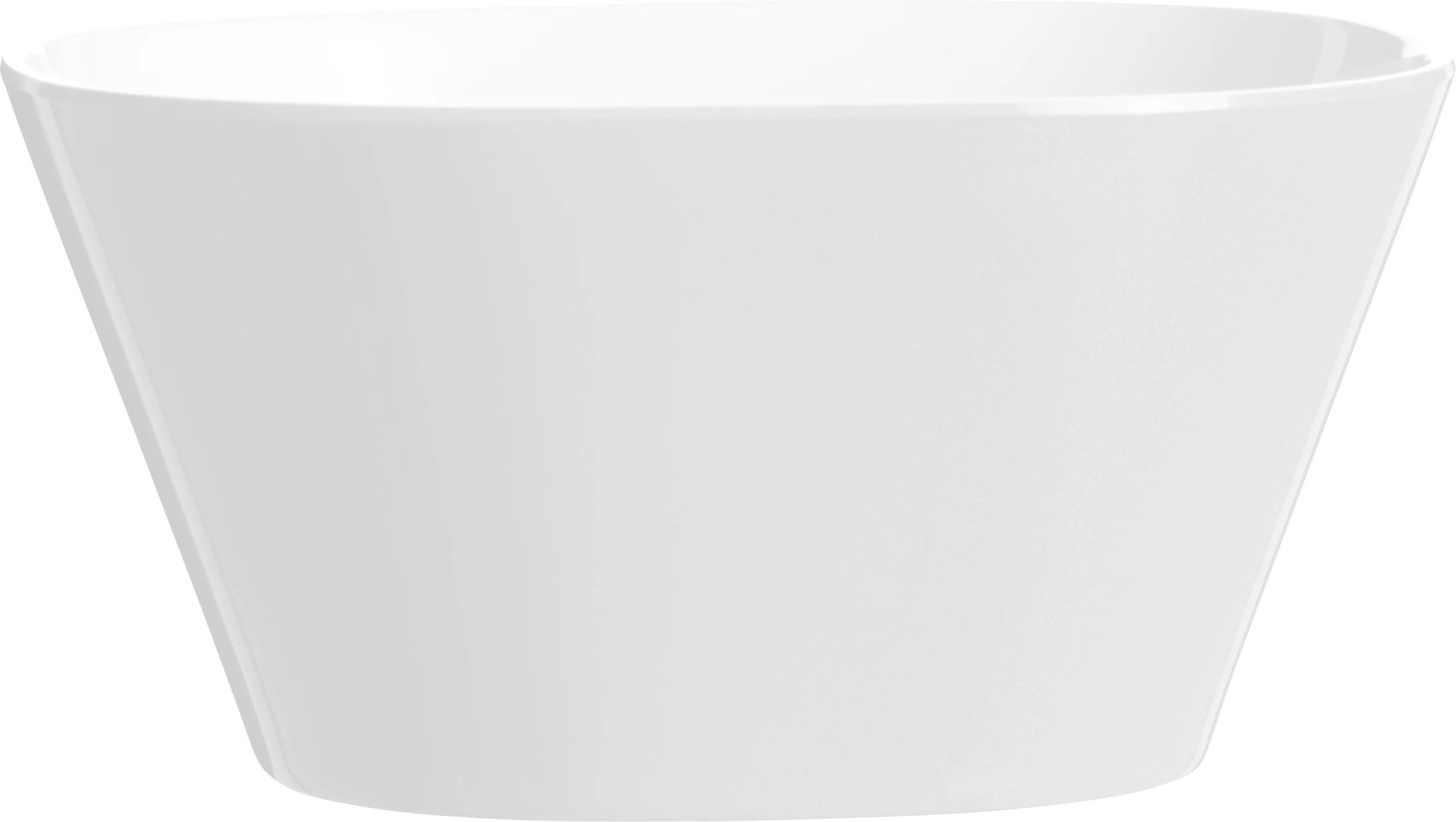 Rosti Conix skål, hvid, 100 cl