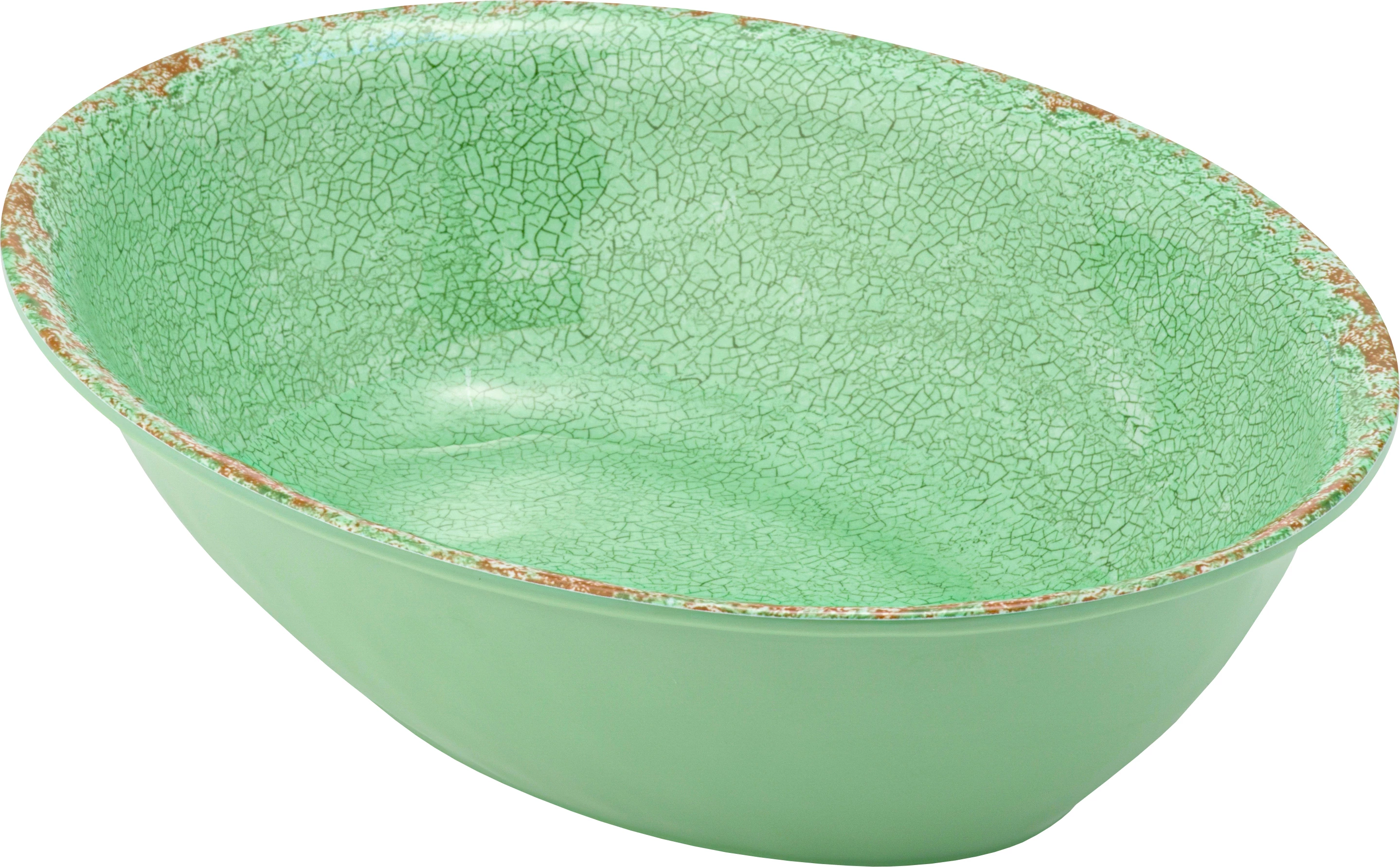 Dalebrook Casablanca oval skål, grøn, 150 cl, 28 x 21 cm