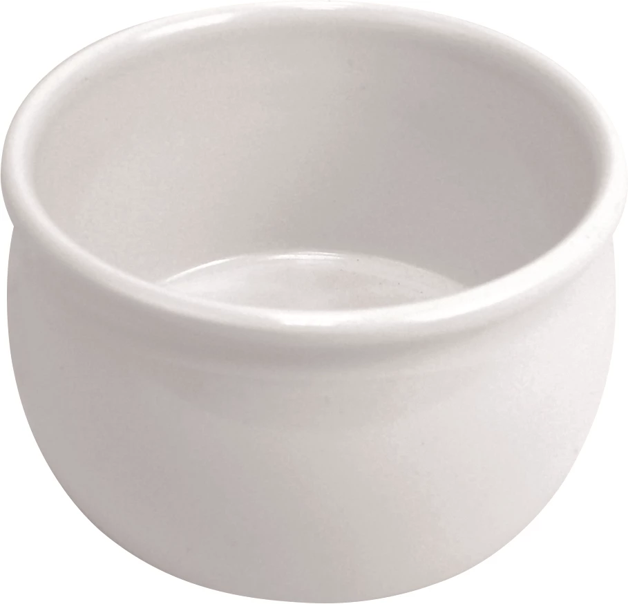 Dalebrook krukke, lav, hvid, 1 ltr., ø 15 cm