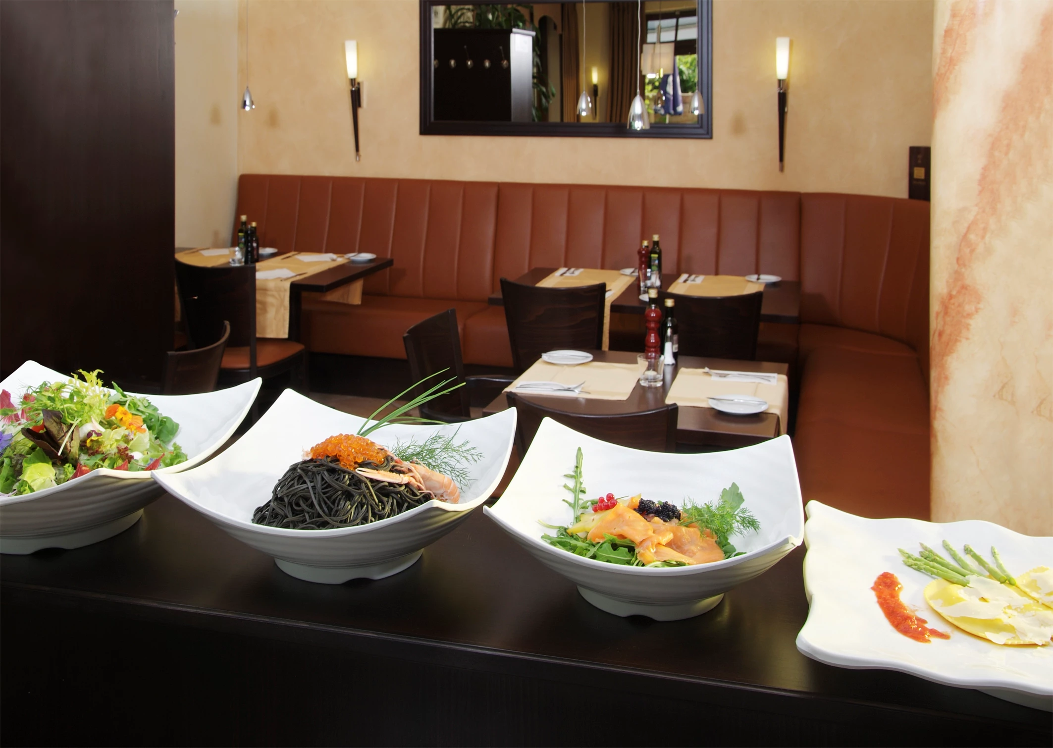 APS Global Buffet skål, 35 x 35 cm