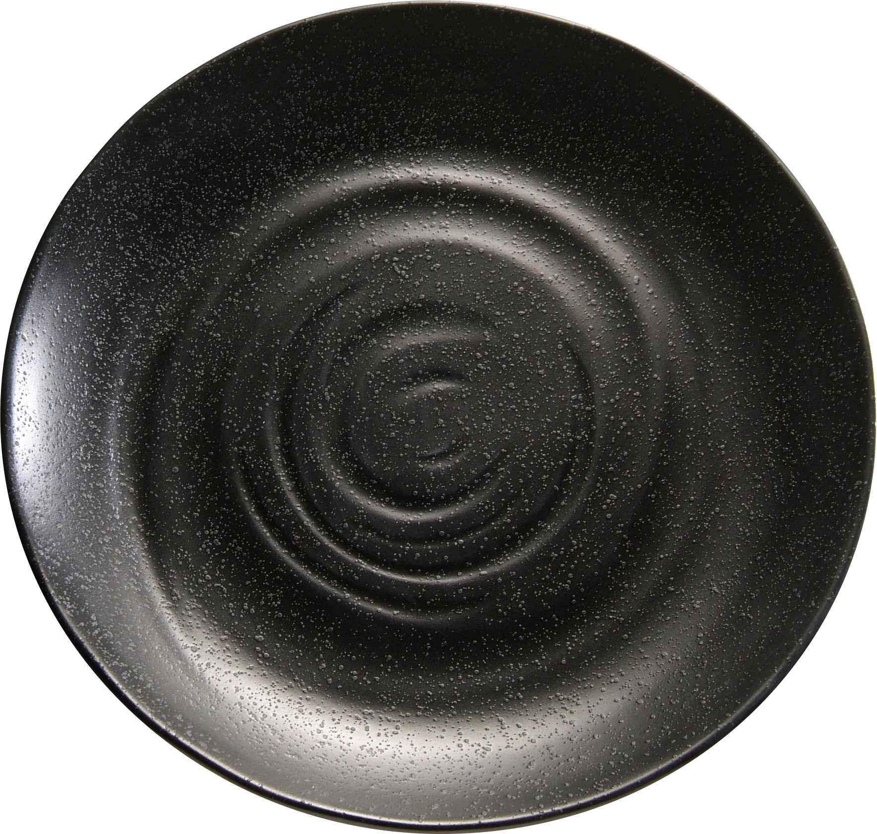 APS Zen tallerken, sort, ø28 cm