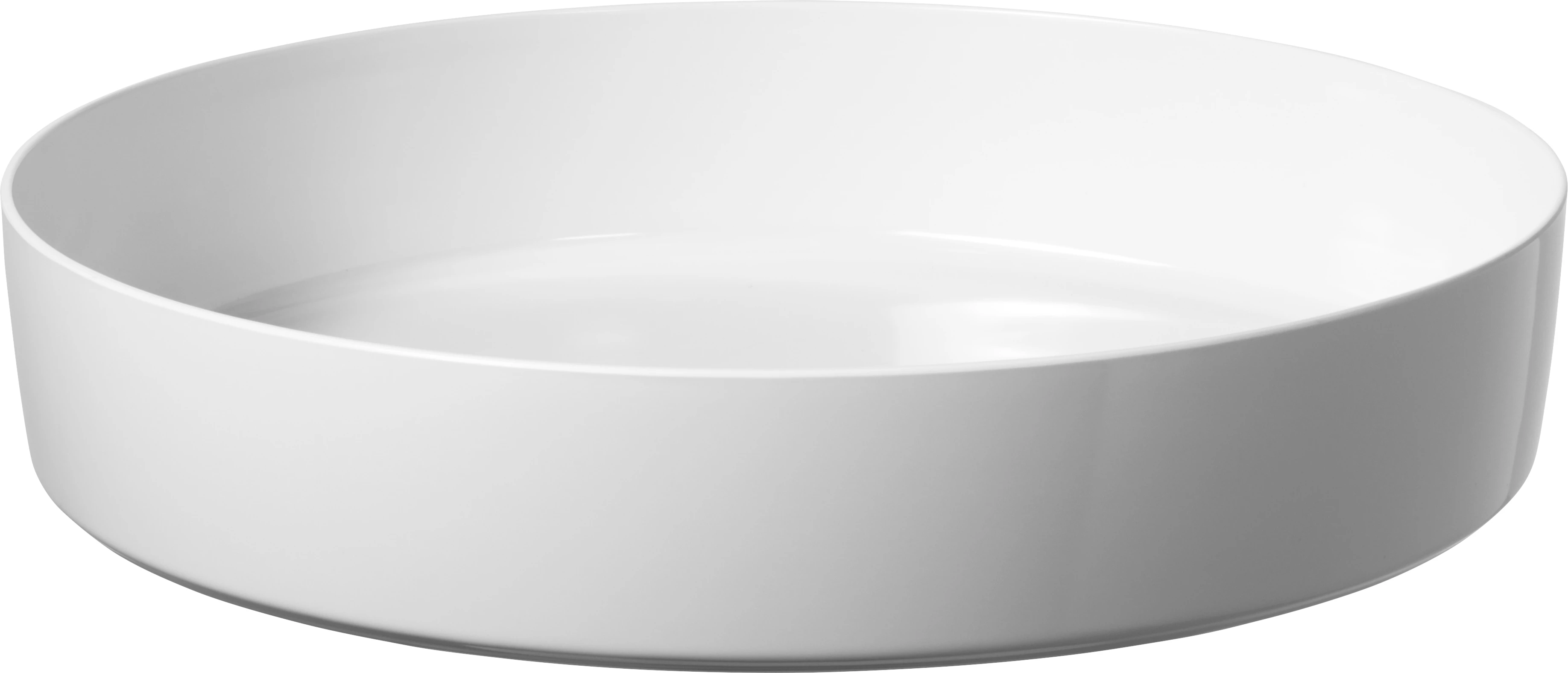 Rislo buffetskål, hvid, ø42 x H8 cm