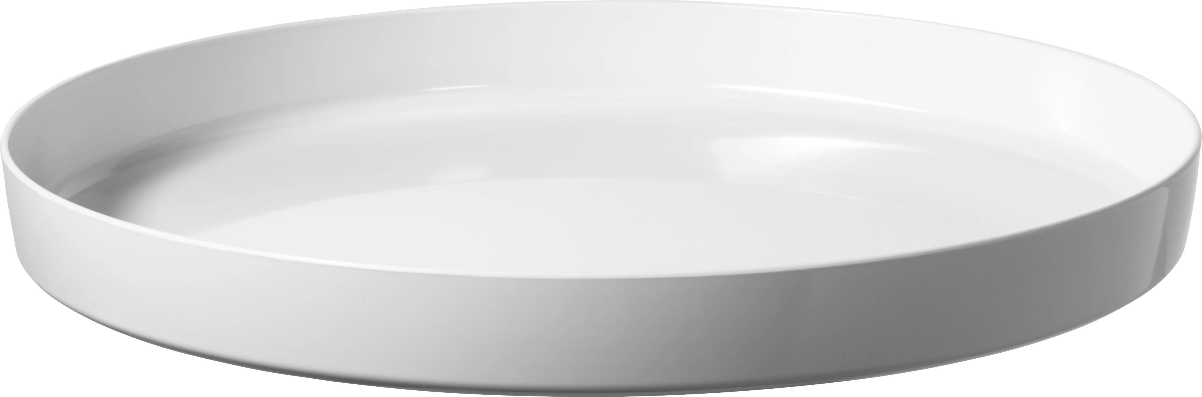 Rislo buffetskål, hvid, ø49,5 x H5 cm