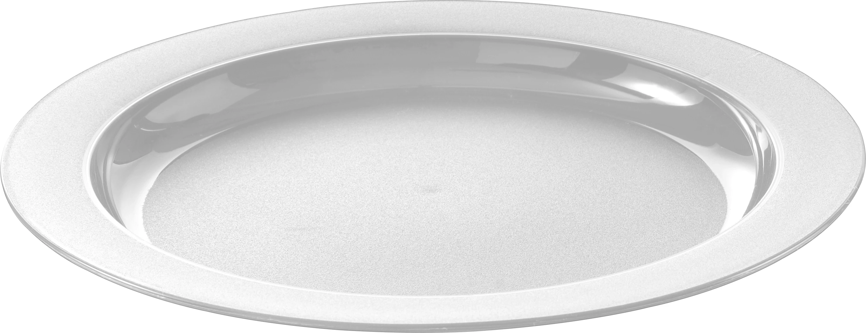 Orthex tallerken, flad, hvid, ø25 cm      X