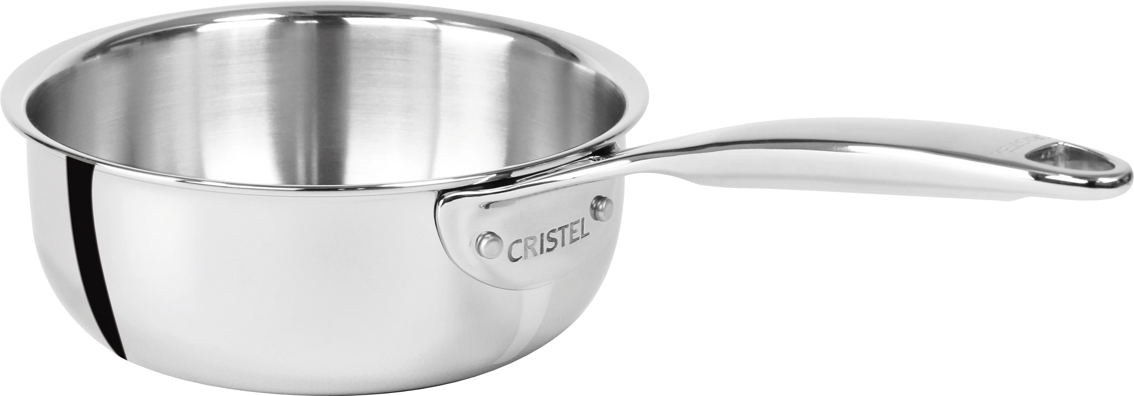 Cristel Castel'Pro kasserolle, 1,2 ltr., ø16 cm