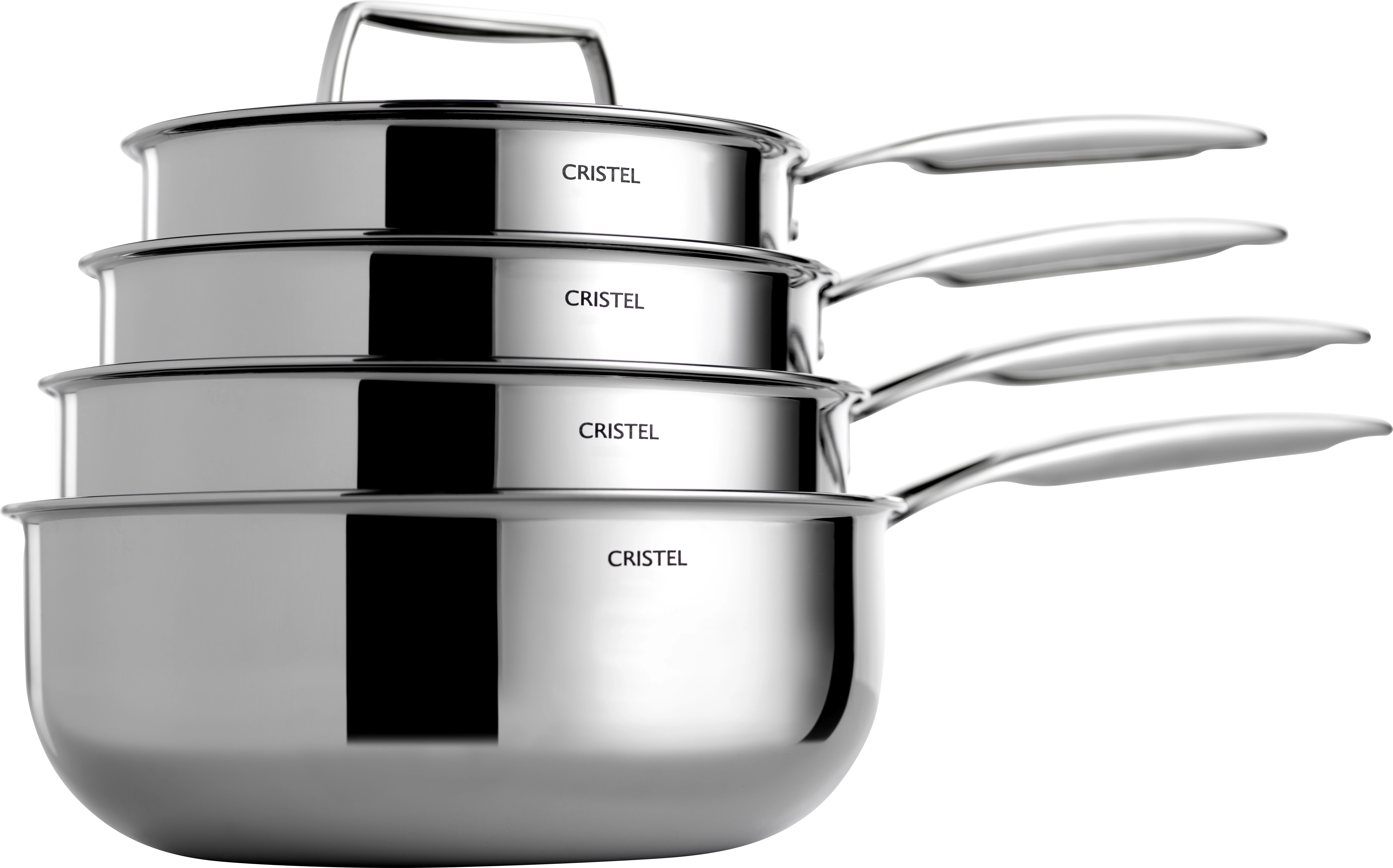 Cristel Castel'Pro kasserolle, 2,2 ltr., ø20 cm