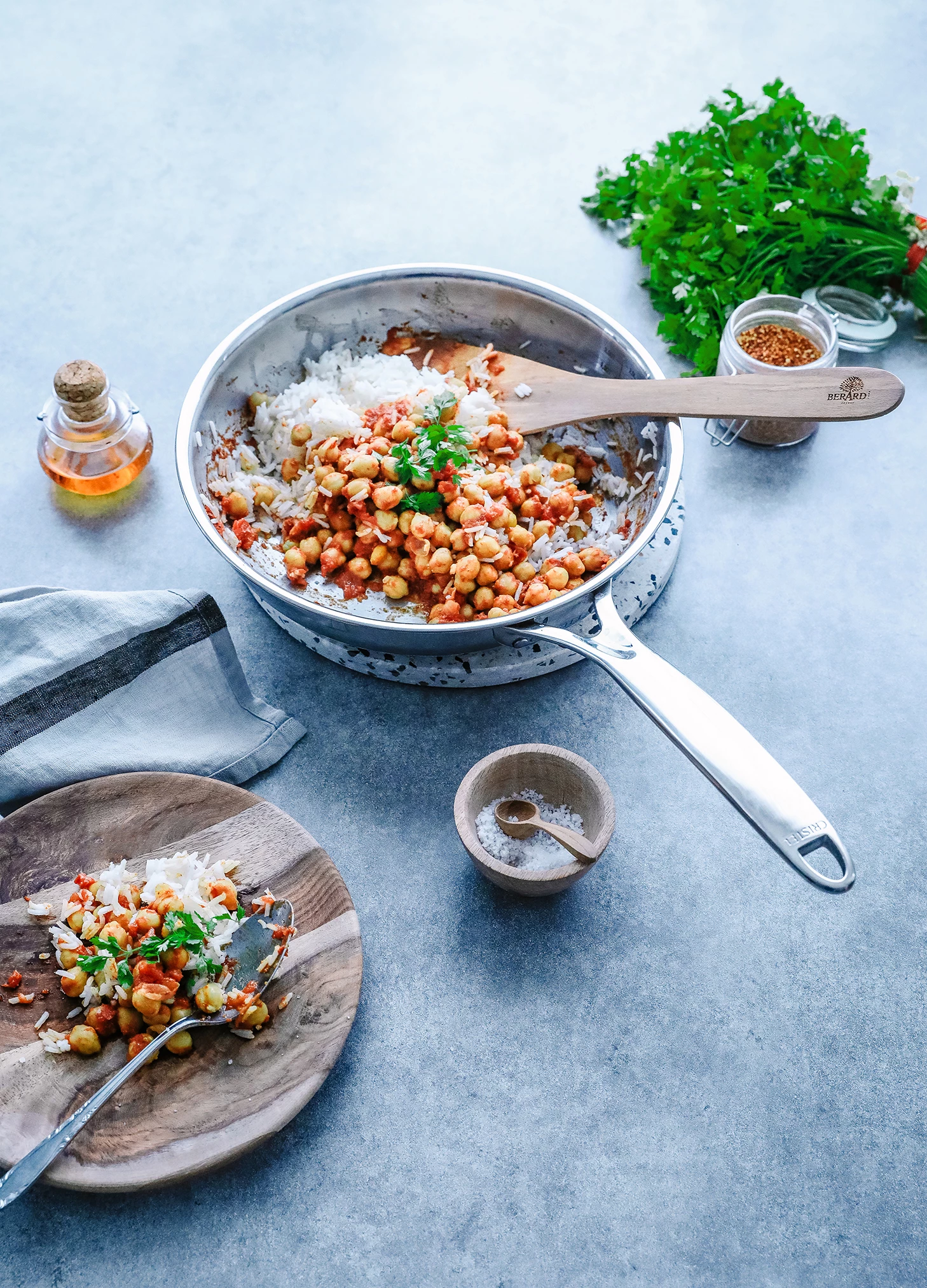 Cristel Castel'Pro stegepande, rustfrit stål, ø16 cm