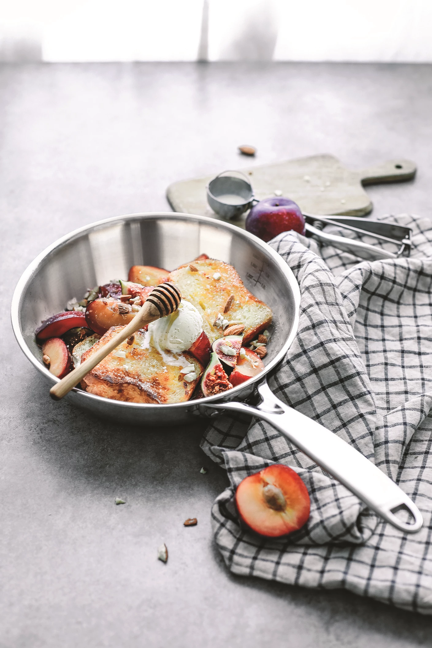 Cristel Castel'Pro stegepande, rustfrit stål, ø18 cm