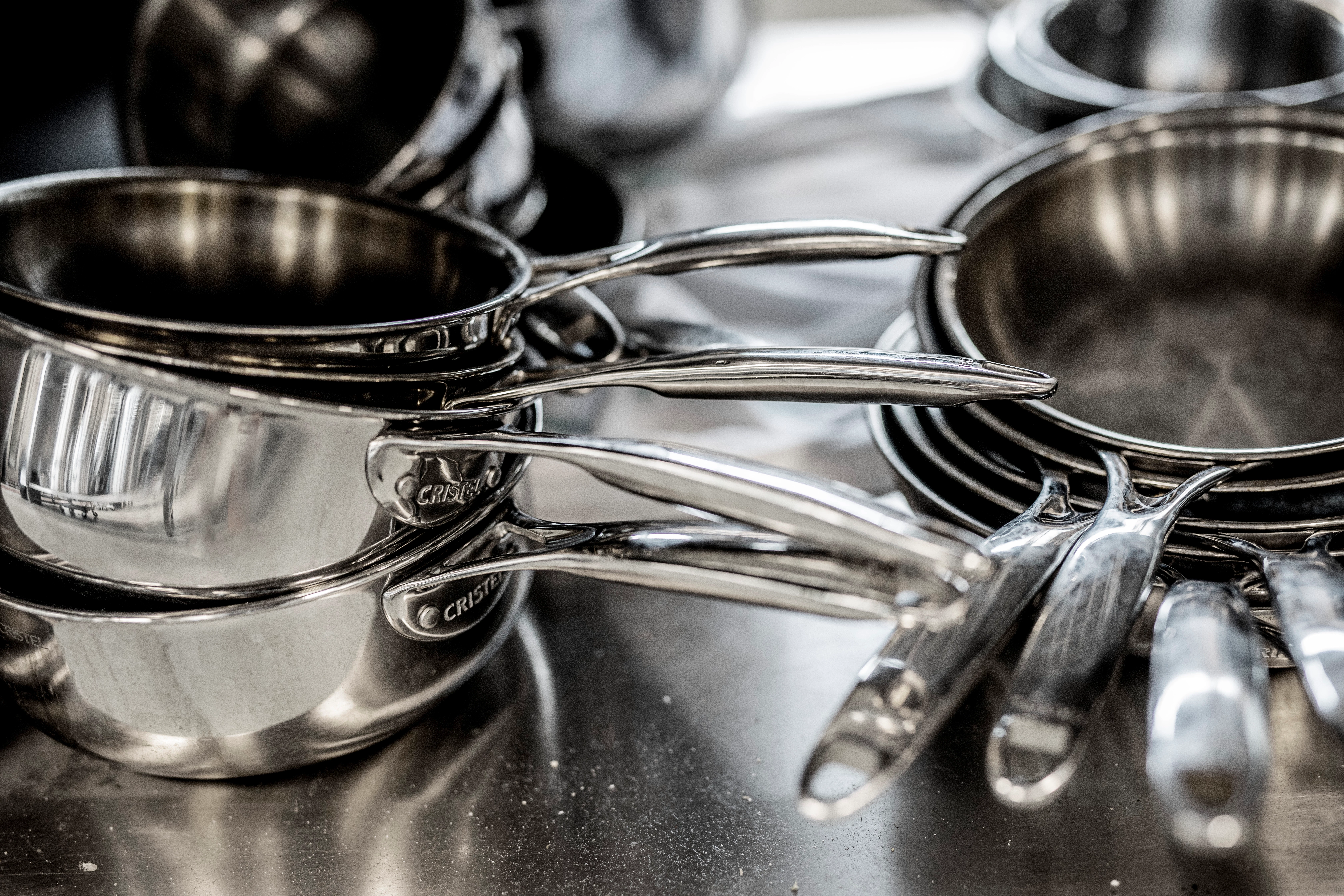 Cristel Castel'Pro stegepande, rustfrit stål, ø22 cm