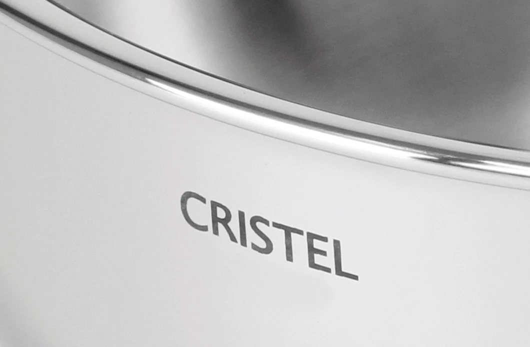 Cristel Castel'Pro stegepande, rustfrit stål, ø24 cm