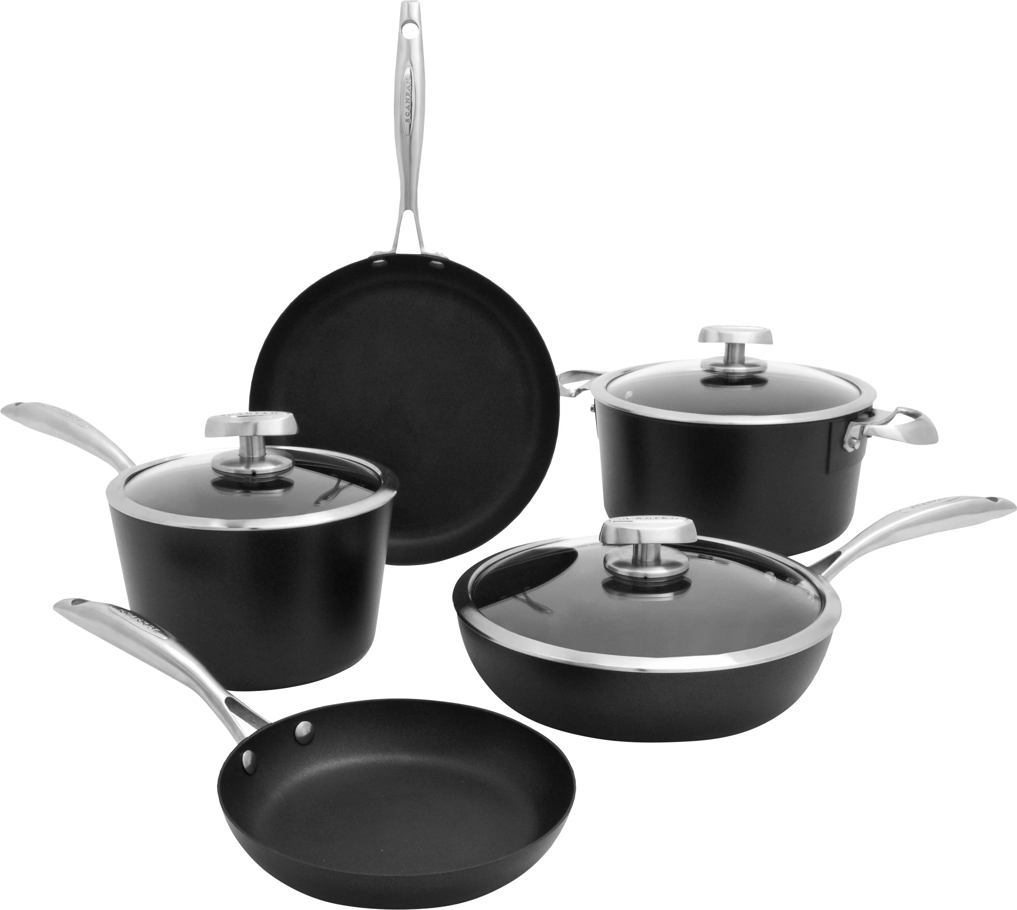 Scanpan Pro IQ gryde med låg, alu/non-stick, 6,5 ltr.