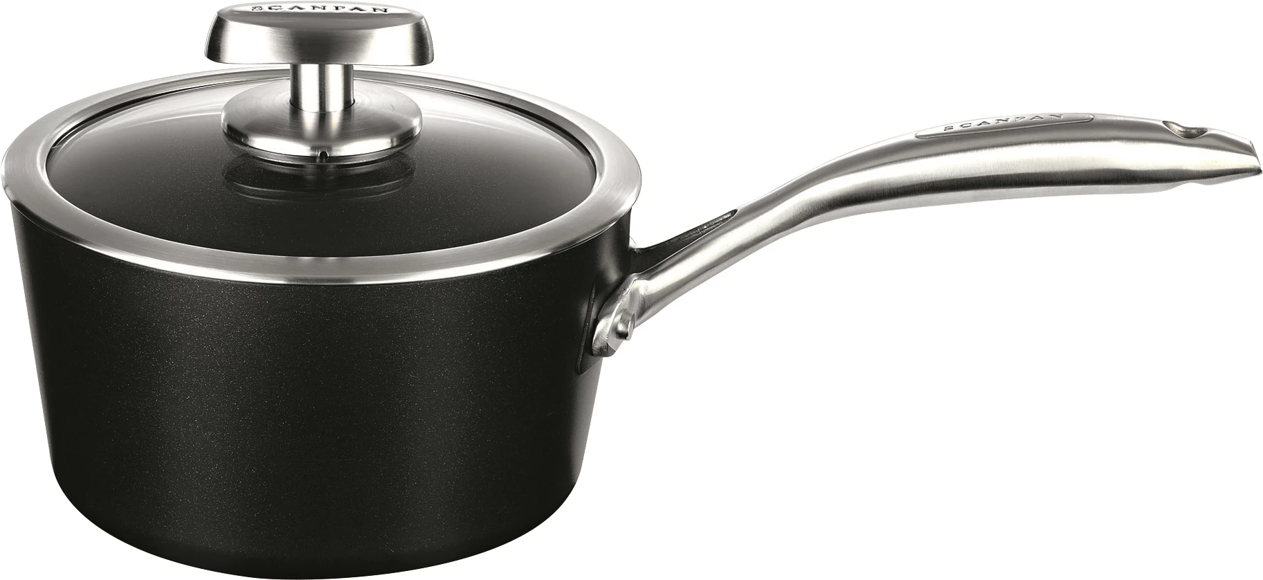 Scanpan Pro IQ kasserolle med låg, alu/non-stick, 1,7 ltr.