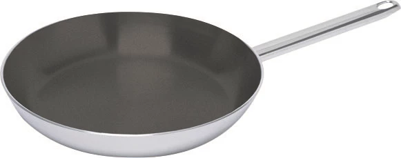 Pujadas stegepande, rustfrit stål/alu/non-stick, ø28 cm