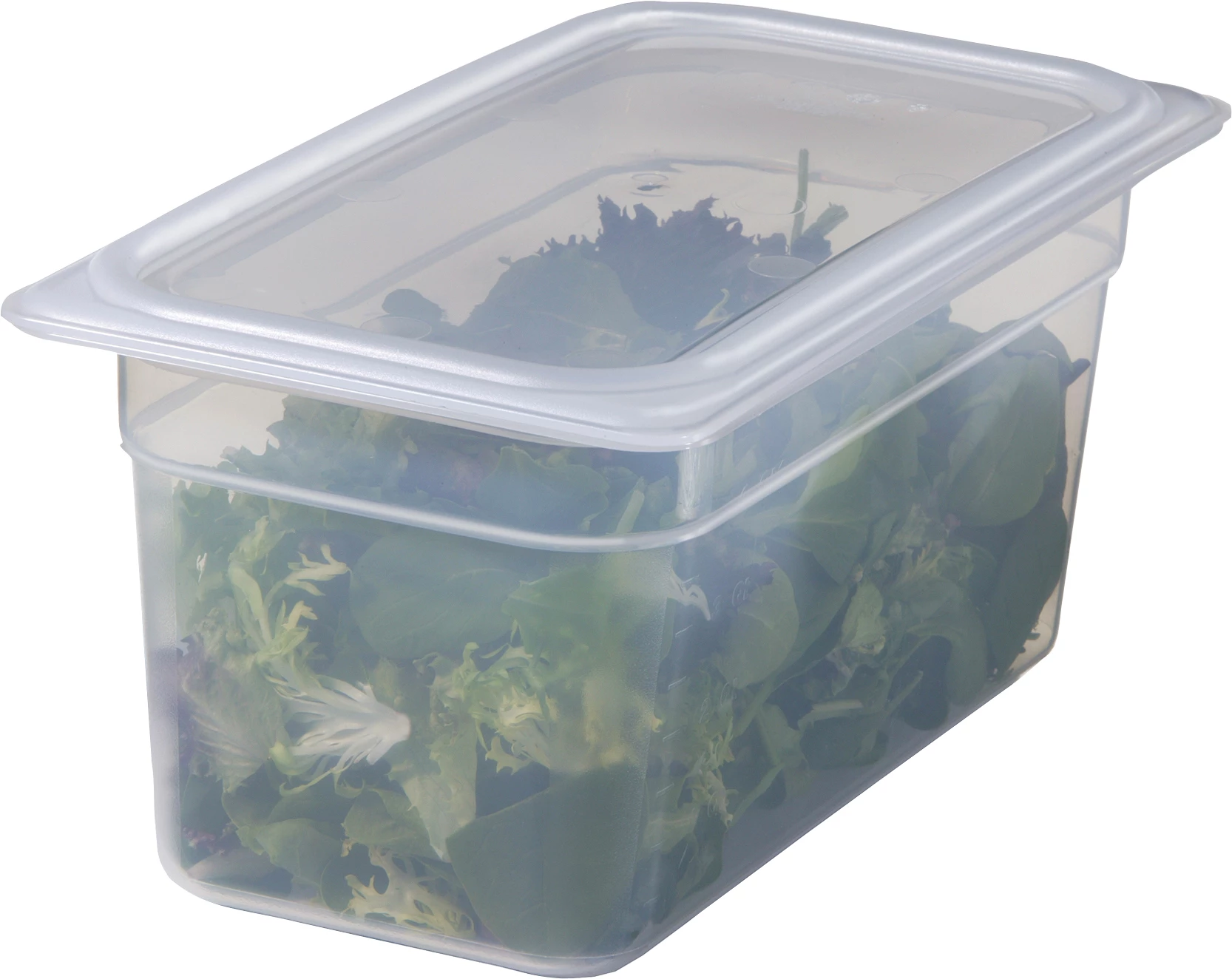 Cambro Camwear kantine, klar, 2,5 ltr., 1/4 GN, H10 cm