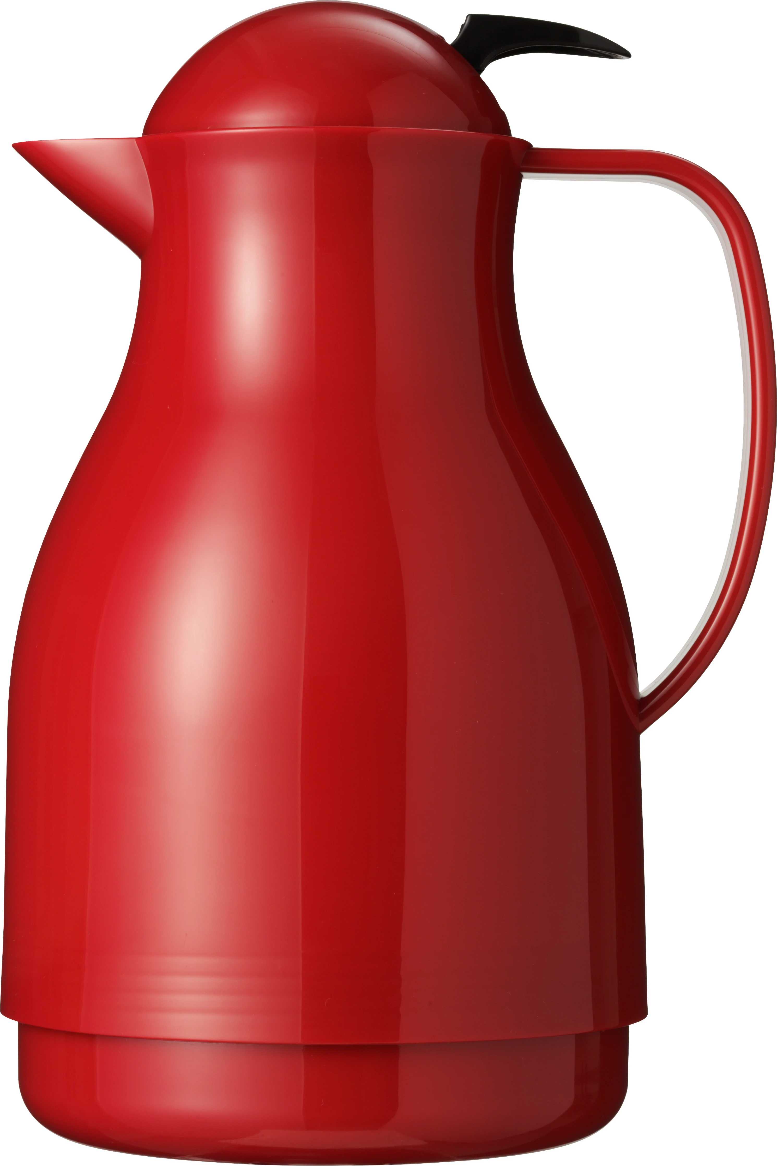 Plus termokande med QT skruelåg, rød, 1 ltr.