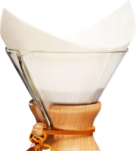 Chemex kaffebrygger, glas/træ, 6-kops