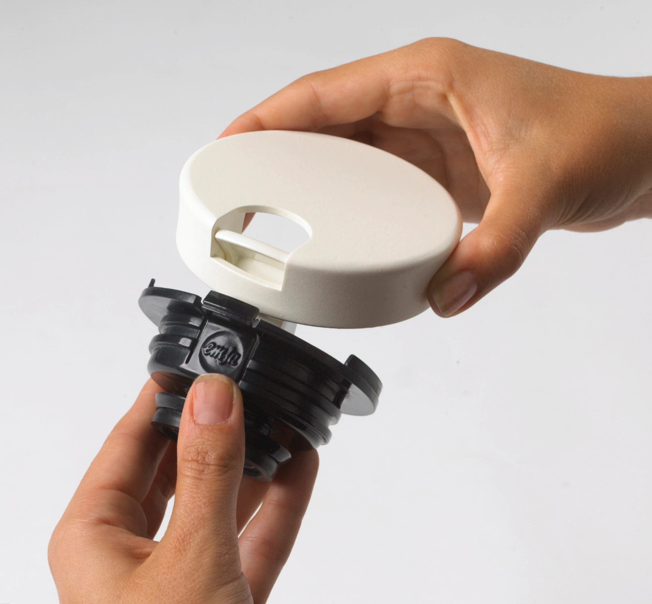 Emsa Easy Clean termokande, hvid, 1 ltr.