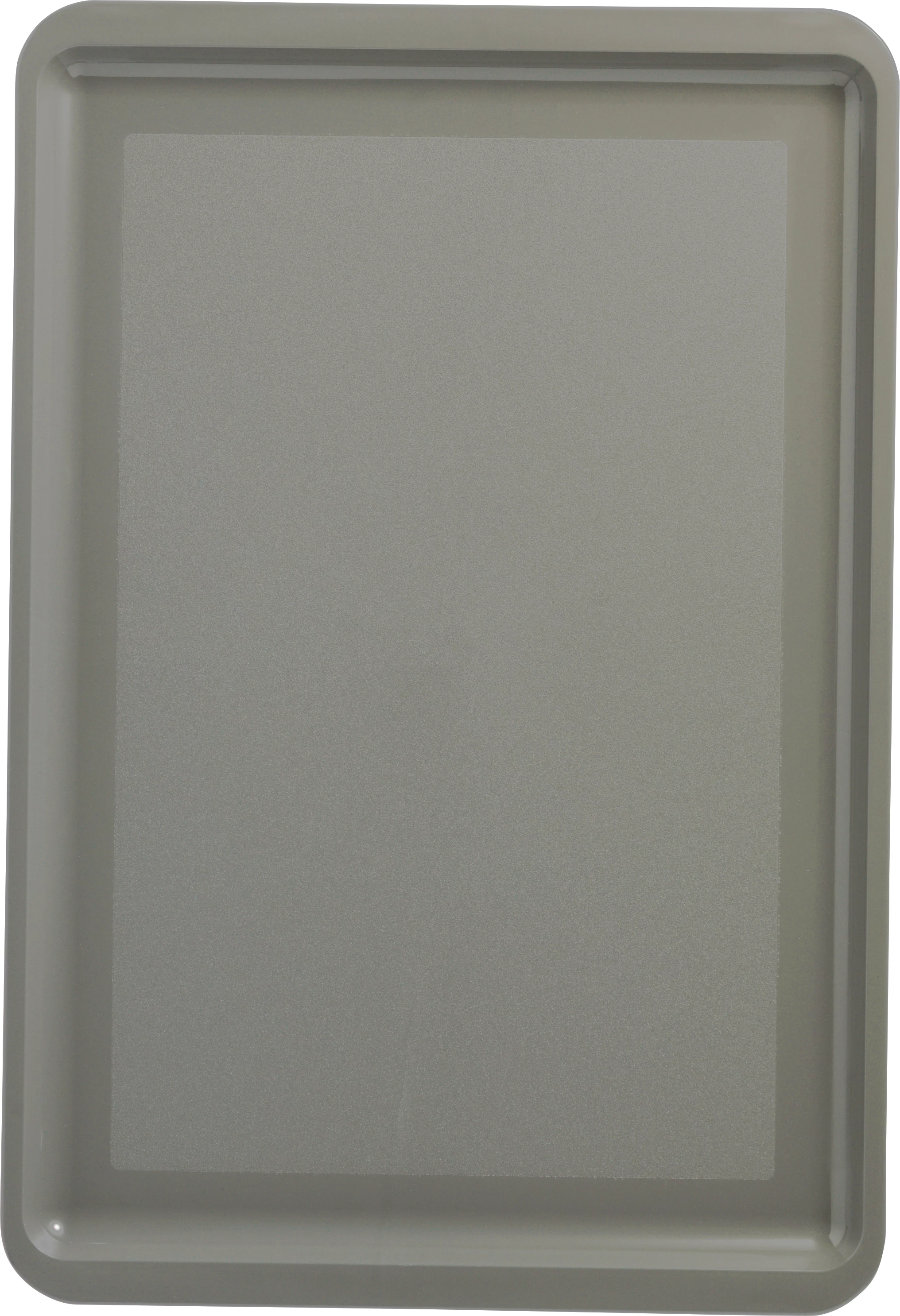 Farusa bakke, grå plast, 45 x 30,5 cm