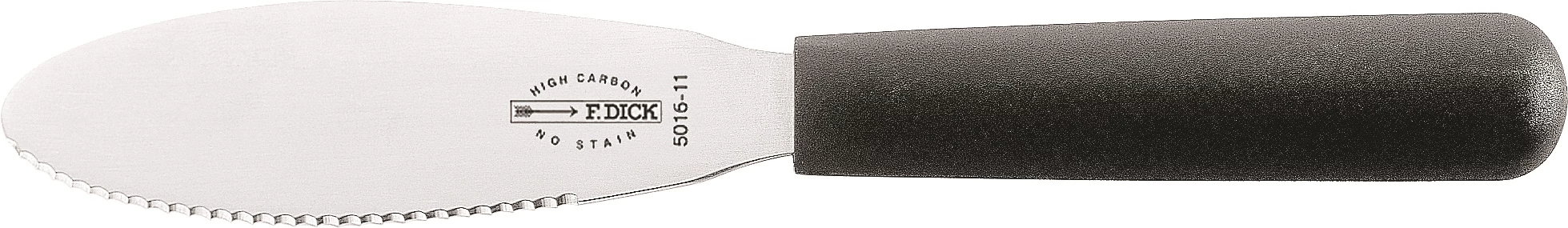 Dick smørekniv med plastgreb, 11 cm