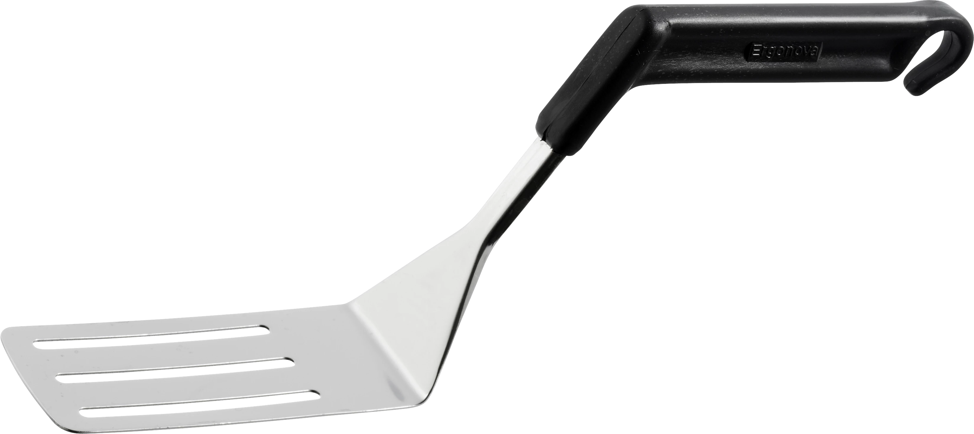 Ergonova palet med knæk og plastskaft, smal, L11 cm