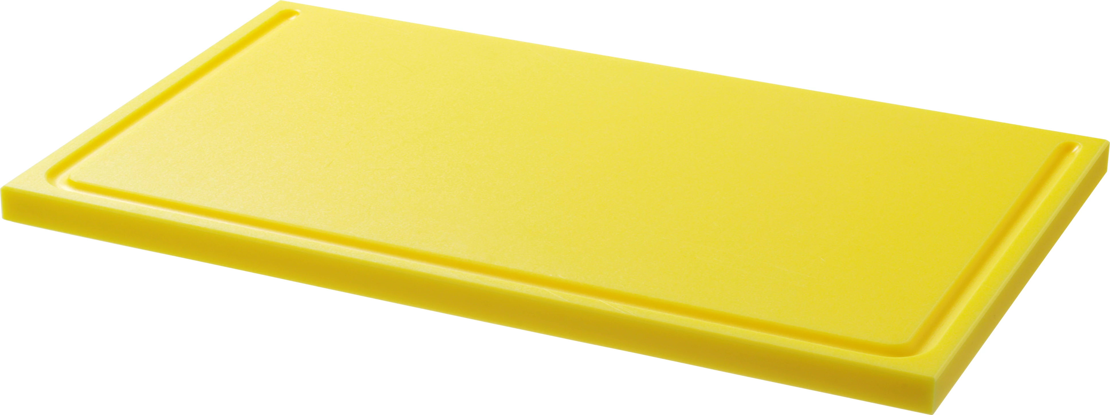 Euroboard skæreplanke, gul, 50 x 30 x 2 cm