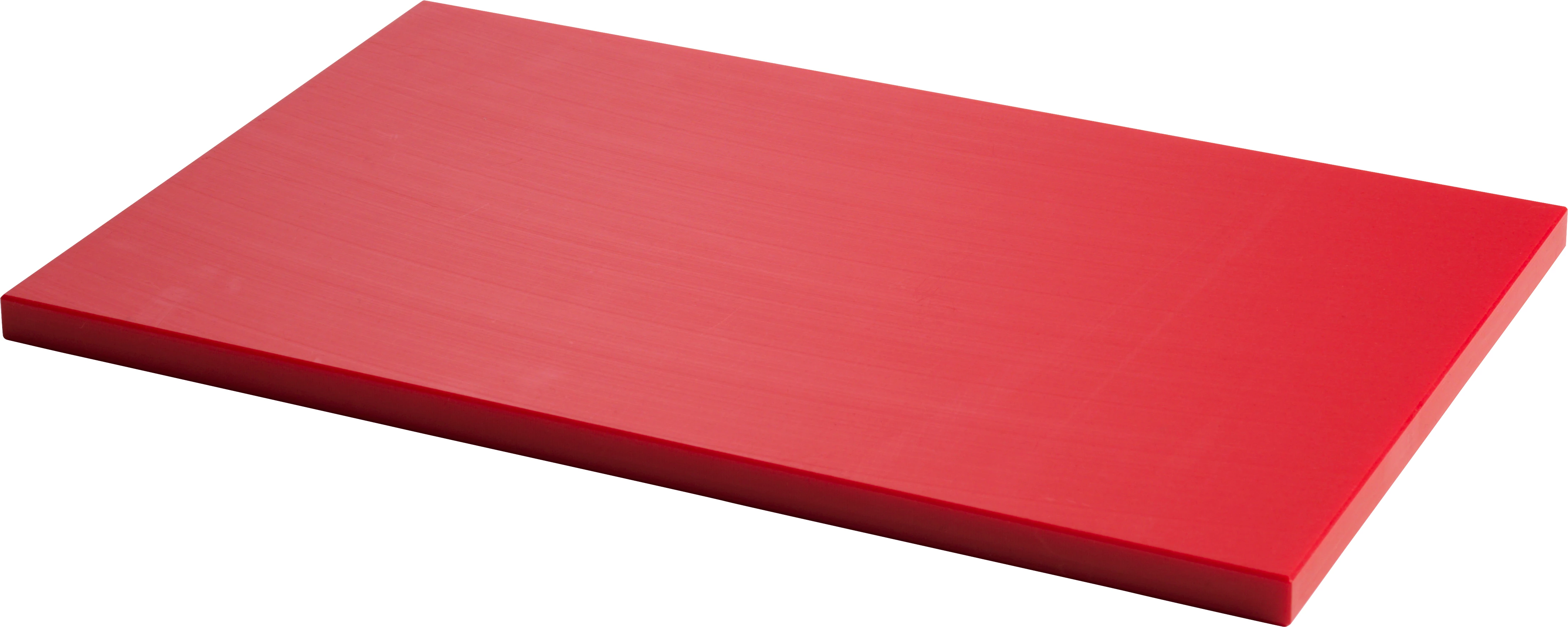 Euroboard skæreplanke, rød, 40 x 25 x 1,5 cm