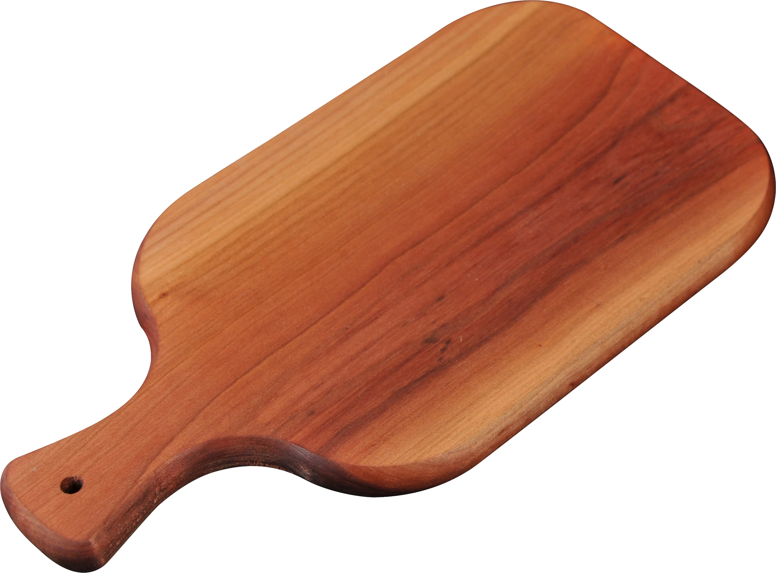 Serveringsplanke, kirsebærtræ, 27 x 14 x 1,5 cm