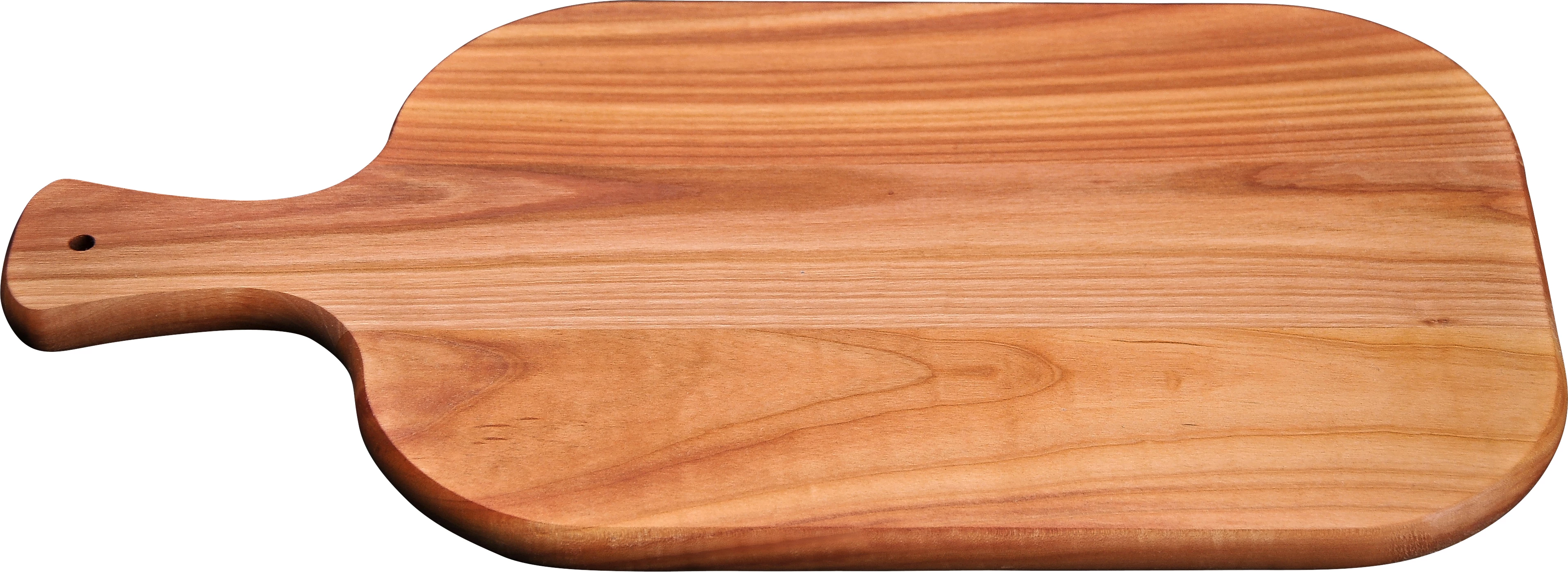 Serveringsplanke, kirsebærtræ, 45 x 25 x 1,5 cm