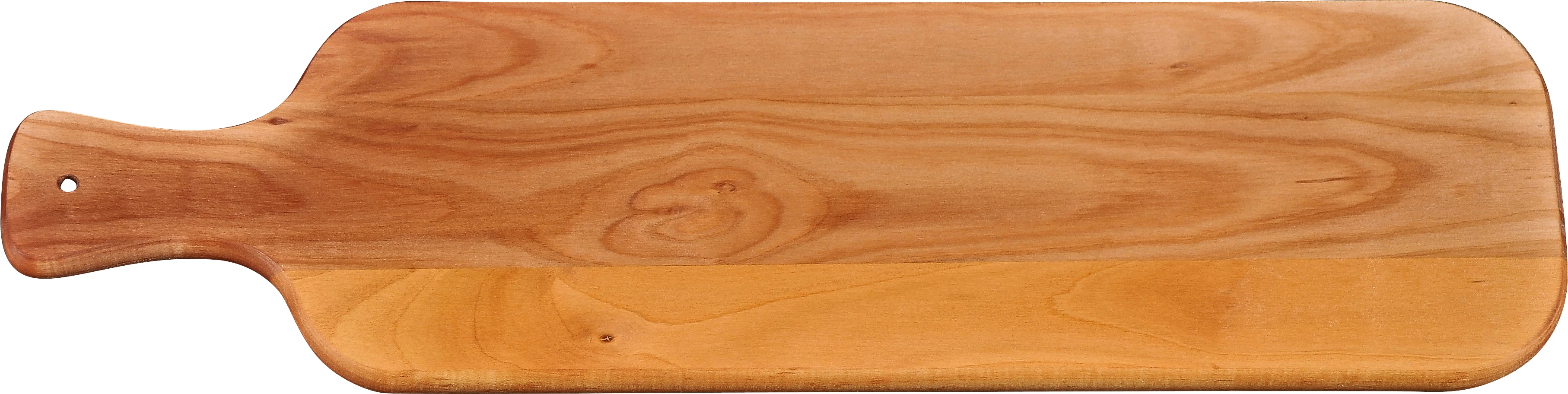 Serveringsplanke, kirsebærtræ, 50 x 14 x 1,5 cm
