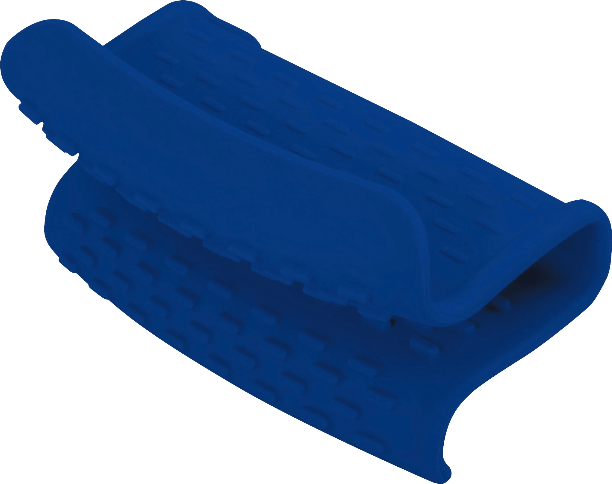 Araven grydelap, silikone, blå, 15,5 x 8 cm