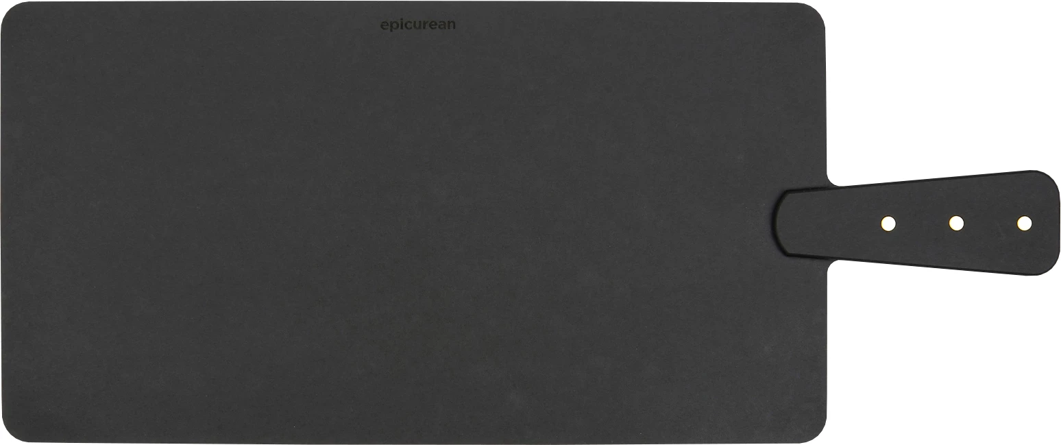 serveringsplanke, sort, 35,5 x 19 cm