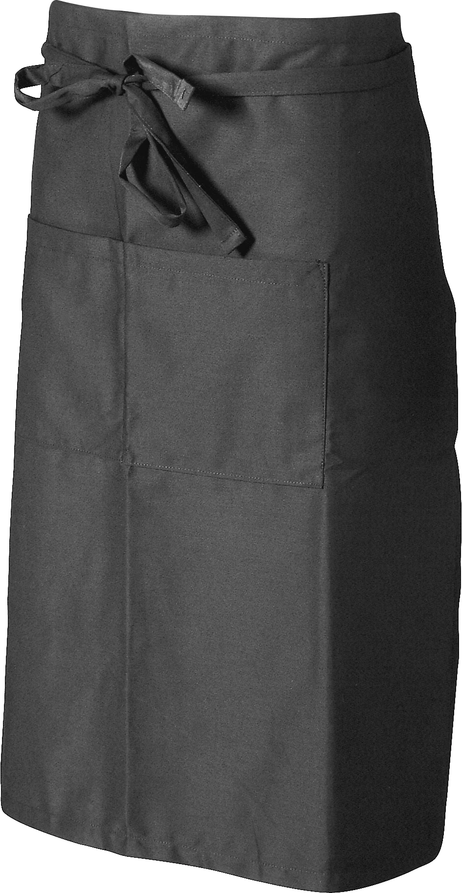 Destino forklæde med lomme, sort 70 x 70 cm