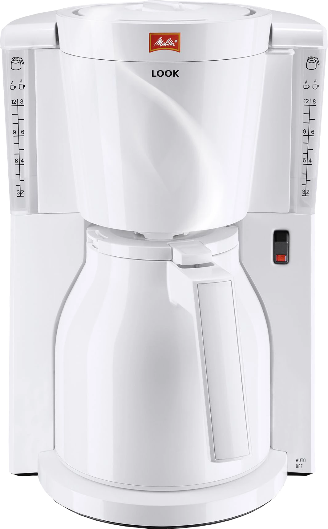 Melitta Look IV Therm kaffemaskine, hvid