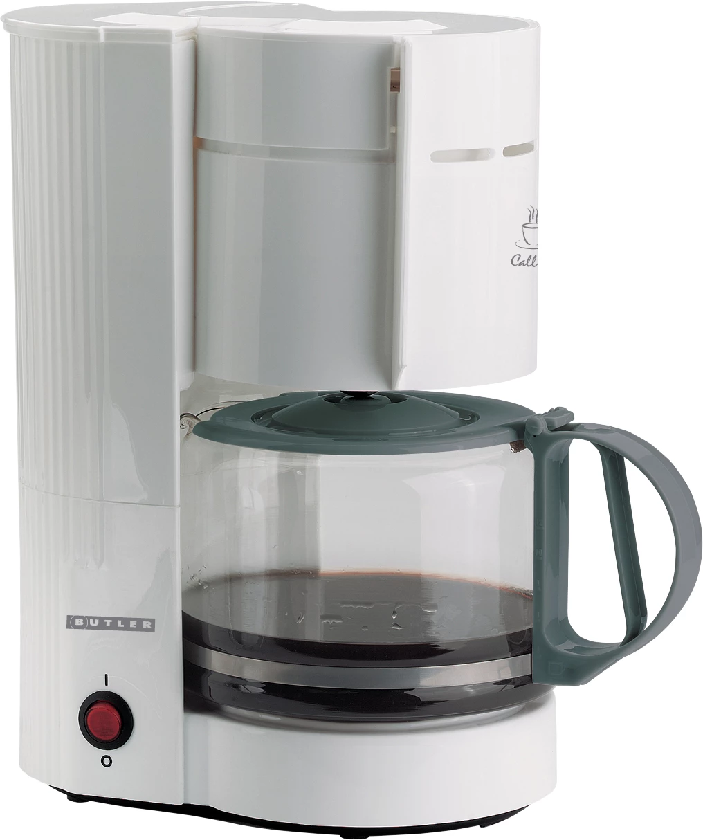 Kaffemaskine, 1,2 ltr., hvid, 750 Watt