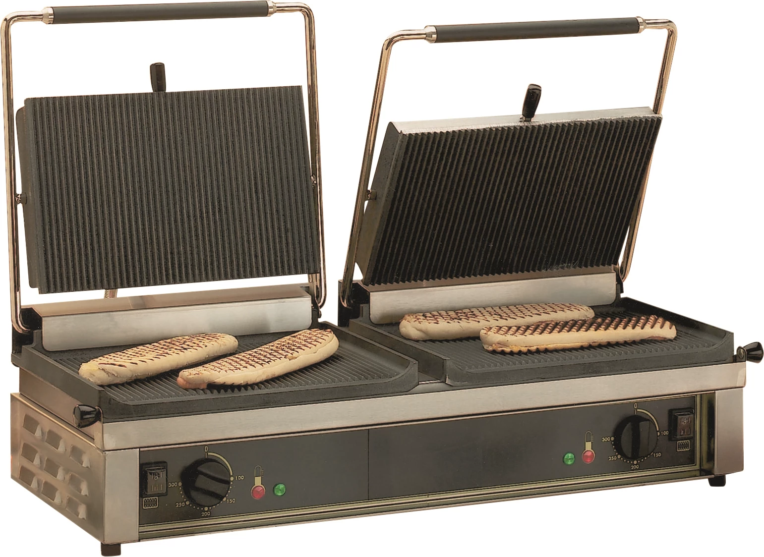 Roller Grill klemgrill, dobbelt (panini)