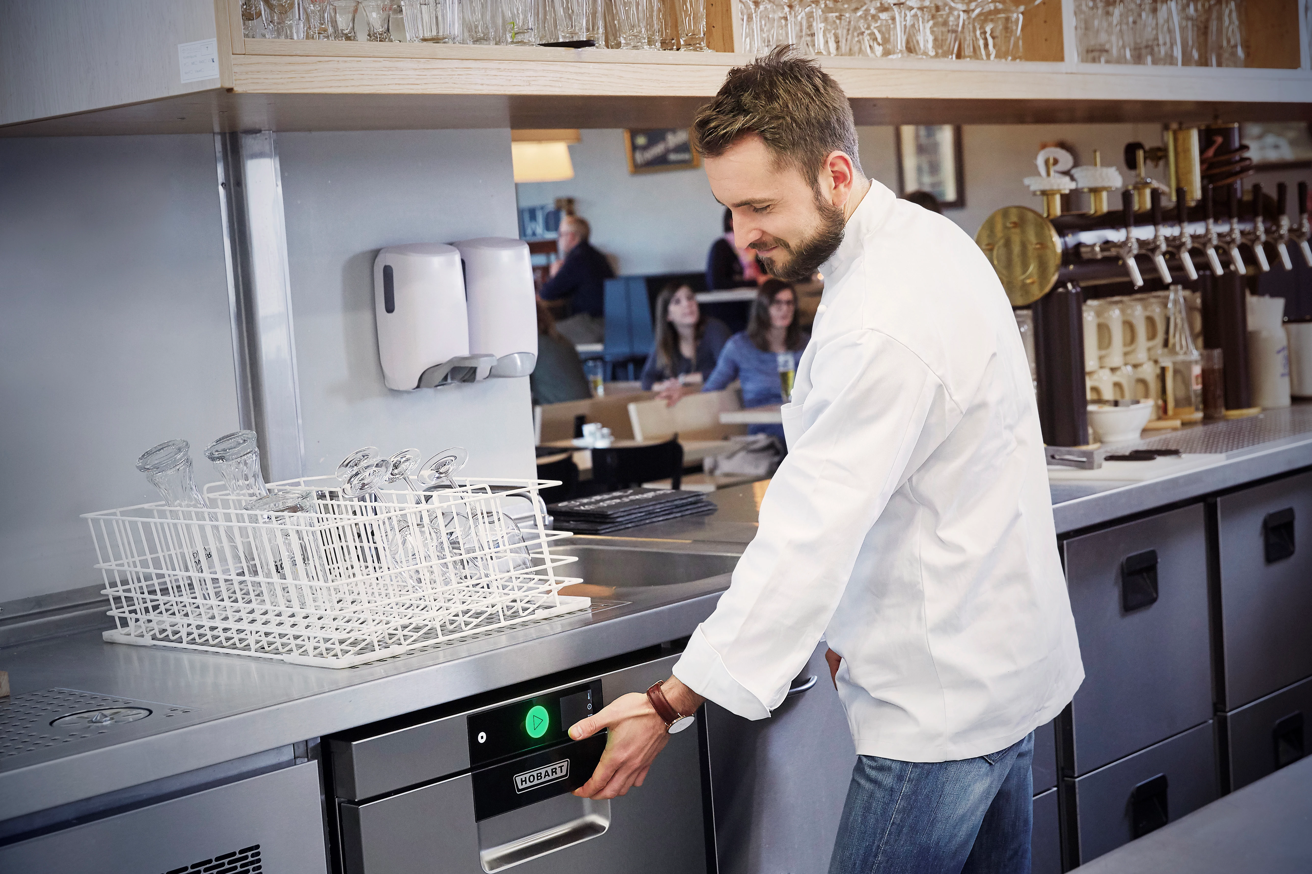 Hobart FP-10B Vapo Rinse opvaskemaskine