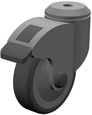 Dankok hjul til reolstige, ø100 mm