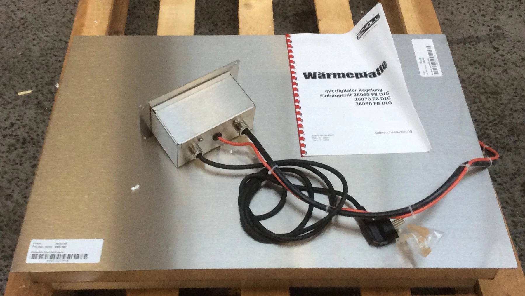 Scholl Varmeplade Scholl 26070 digital