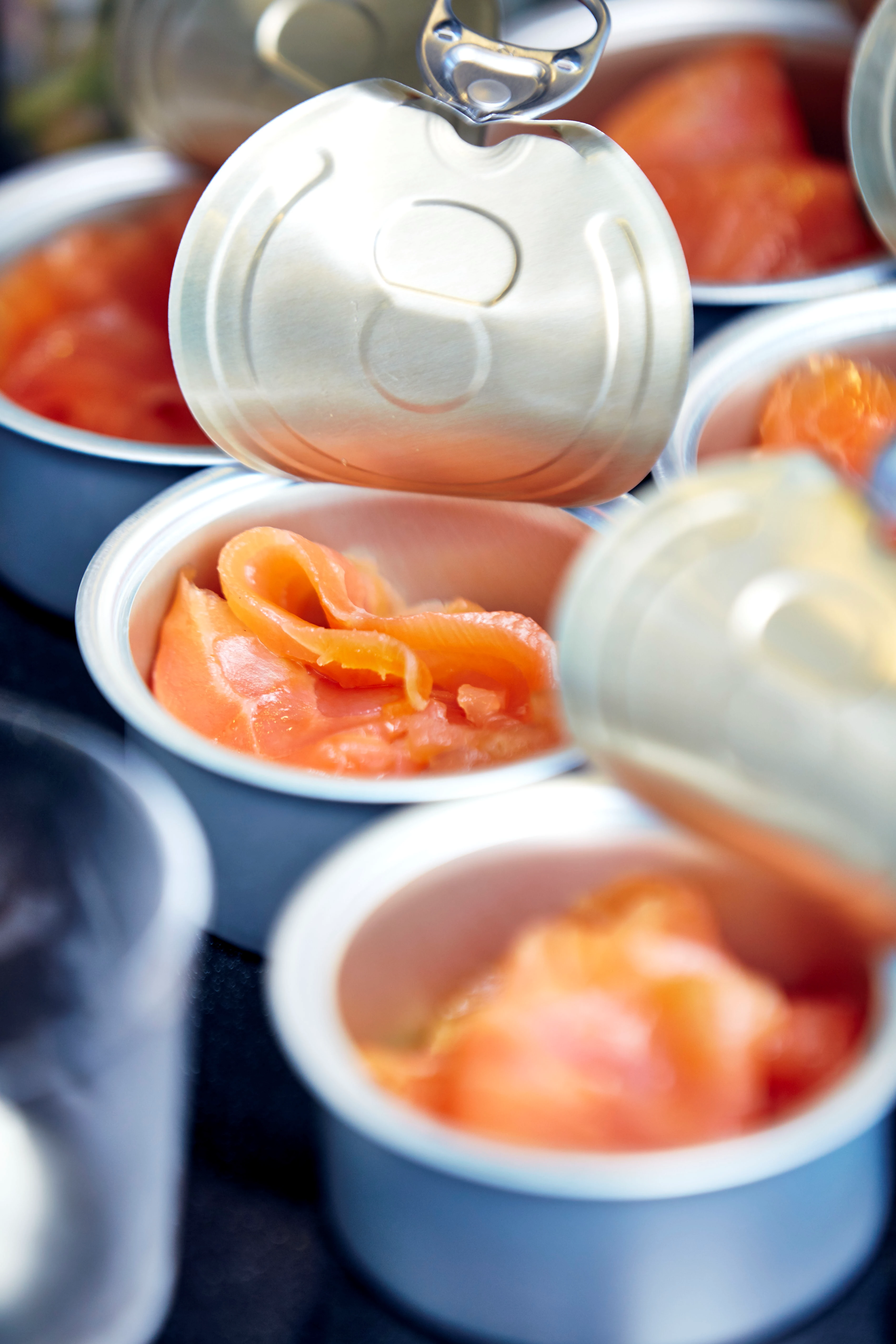 SP1S Mini Dishes dåse med låg, rund, aluminium, ø8 cm