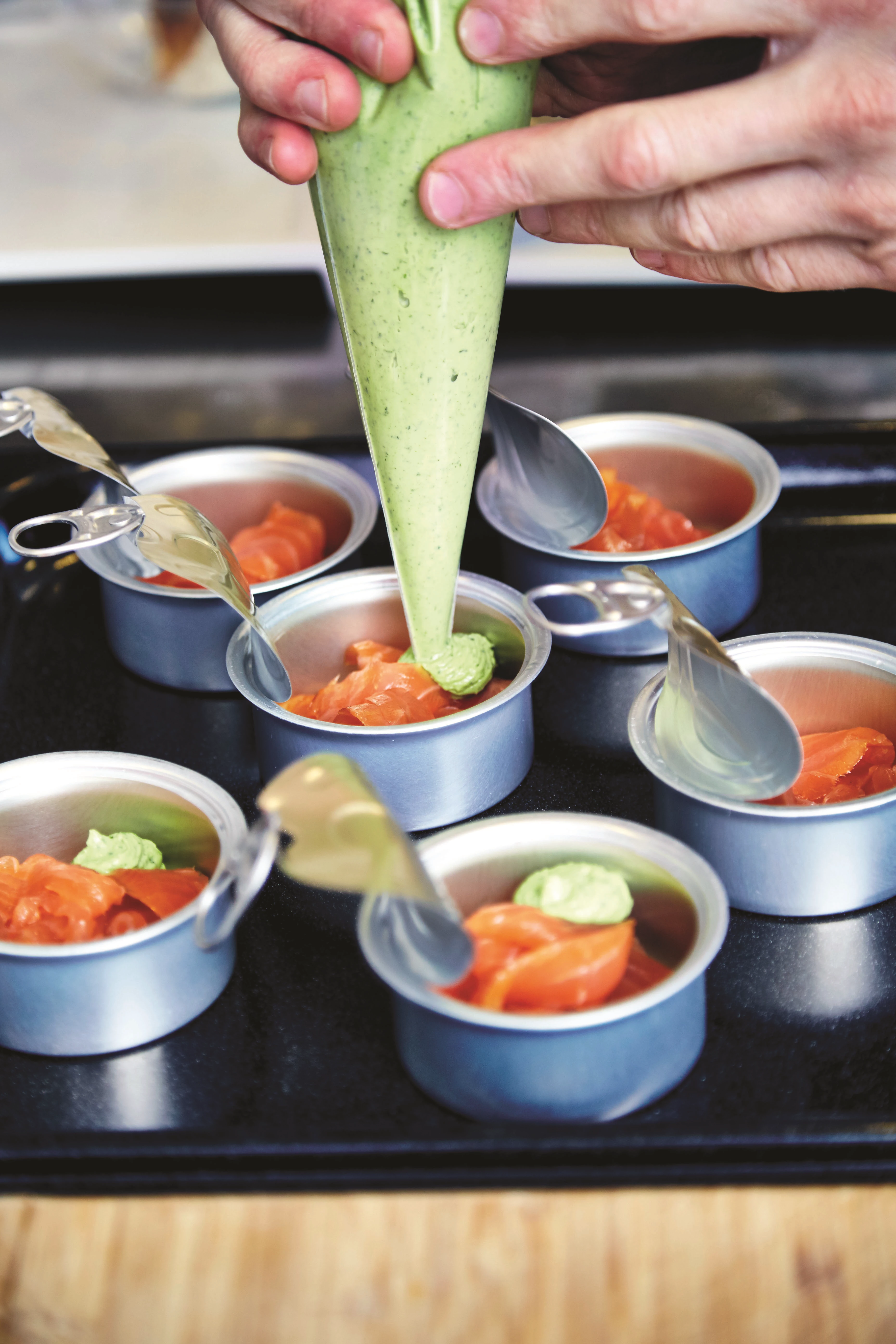 SP1S Mini Dishes dåse med låg, rund, aluminium, ø8 cm