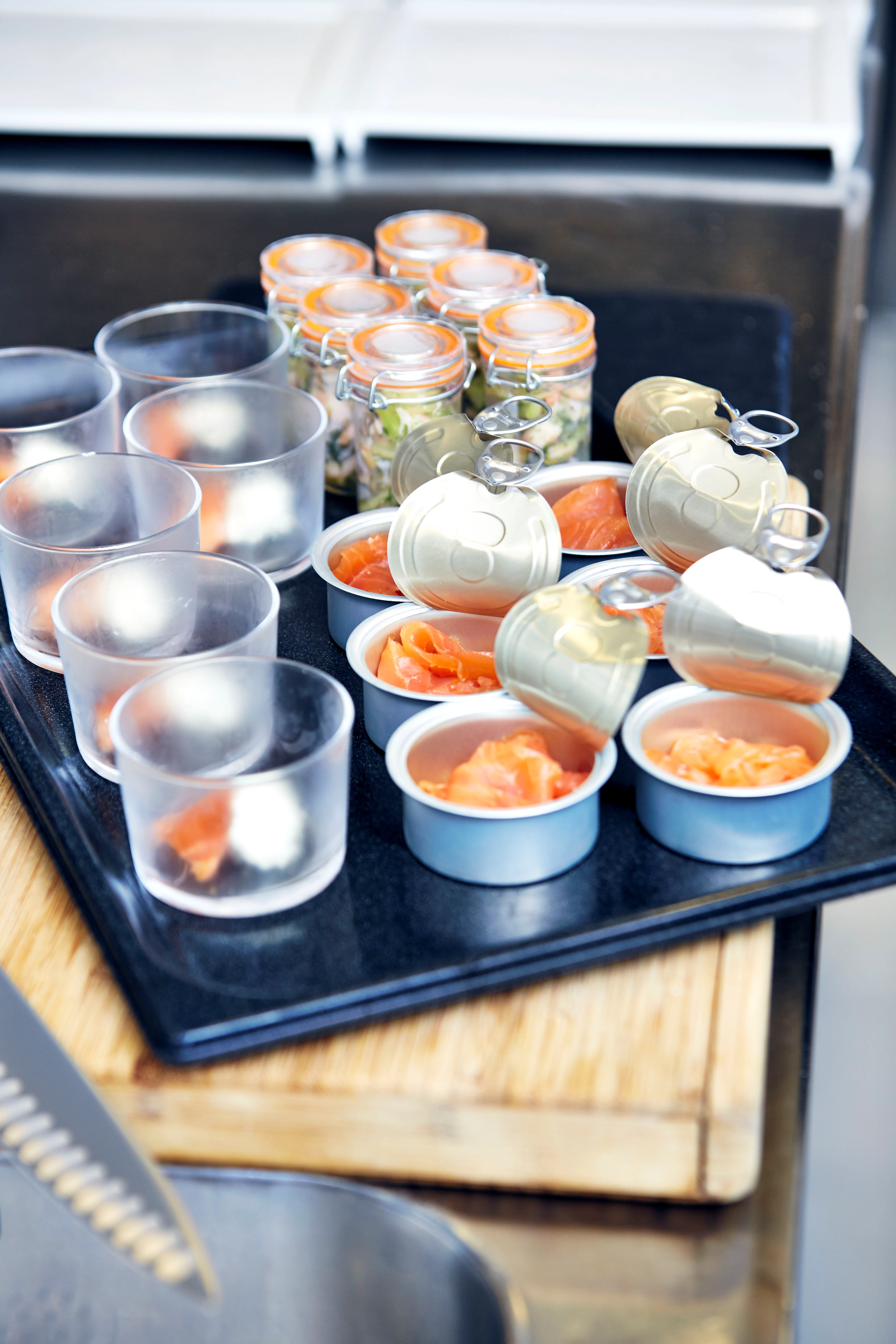 SP1S Mini Dishes dåse med låg, rund, aluminium, ø8 cm