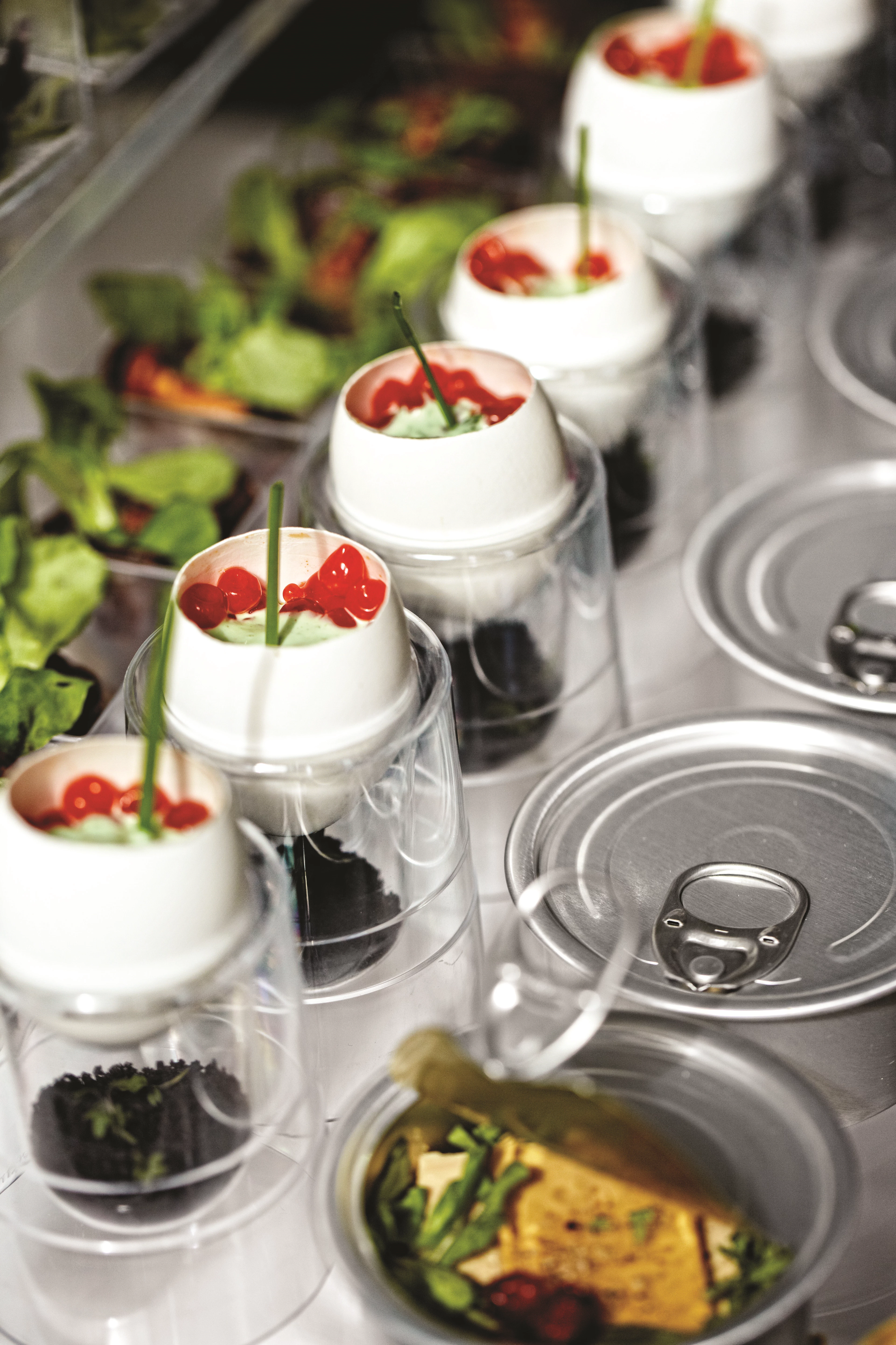 SP1S Mini Dishes dåse med låg, rund, aluminium, ø8 cm