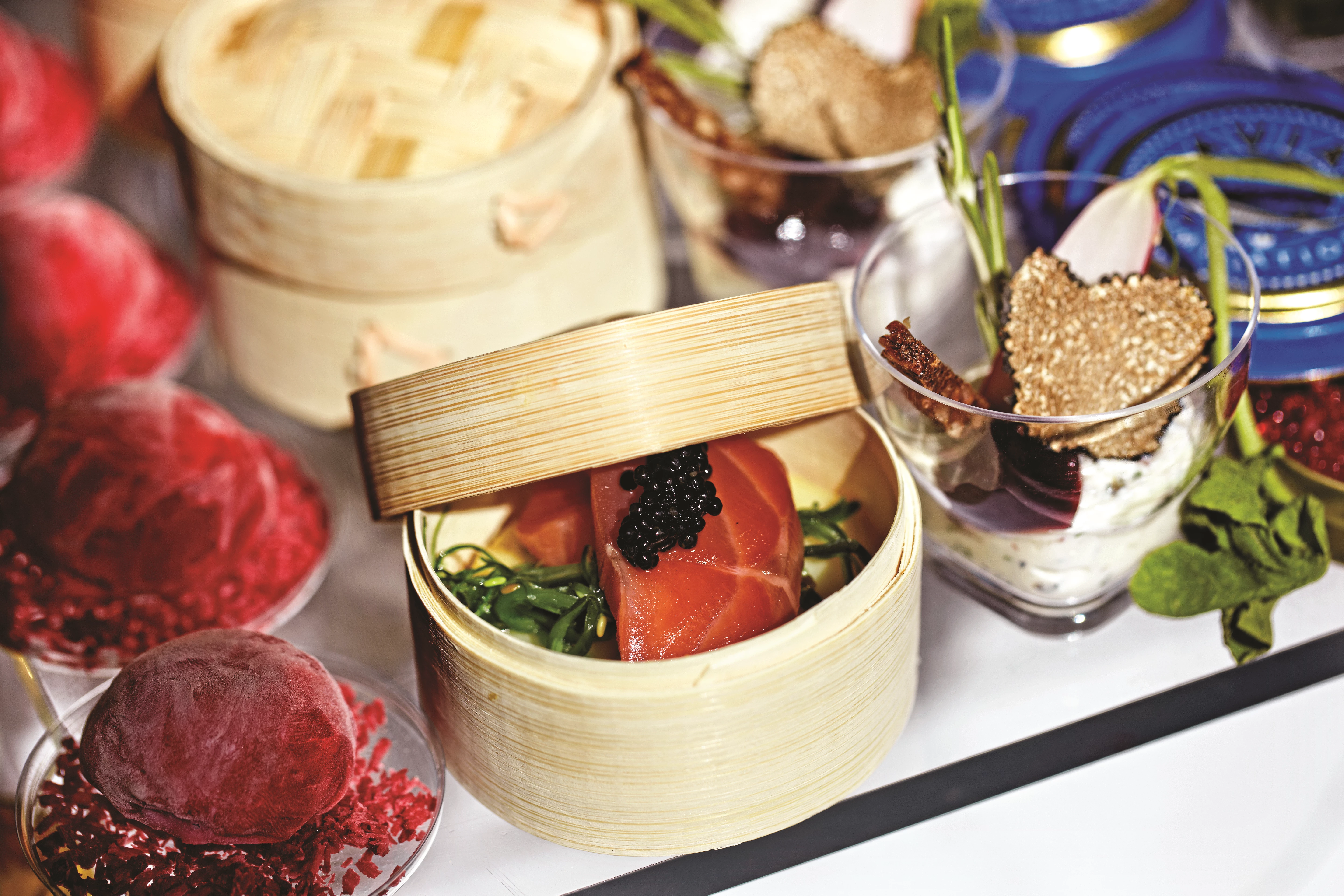 SP1S Mini Dishes ministeamer, bambus