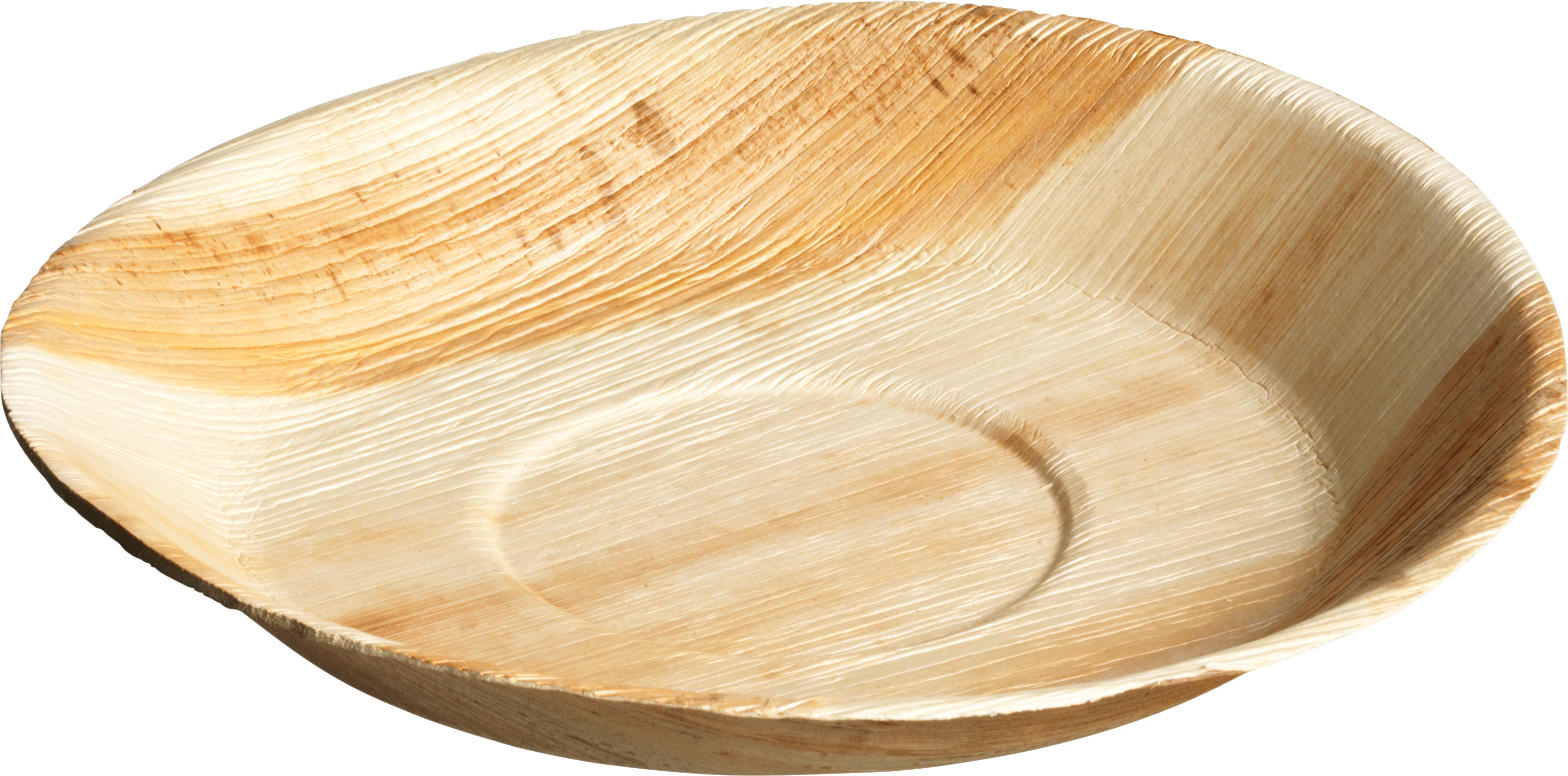 SP1S Natur fad, palmeblad, ø22 cm