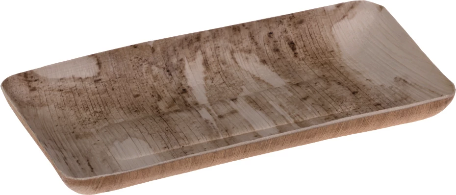 SP1S Natur fad, palmeblad, 18 x 9 cm