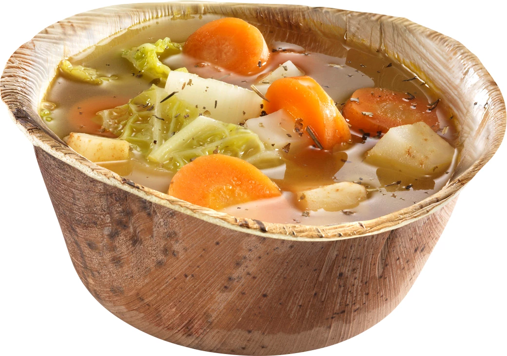 SP1S Natur skål, palmeblad, 15 cl, ø12 cm