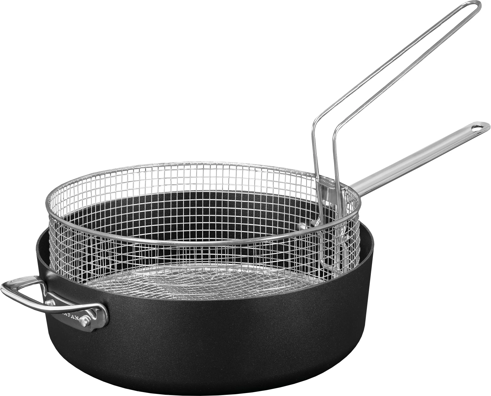 Scanpan TechnIQ friturekurv, lav, rustfrit stål, ø28 cm