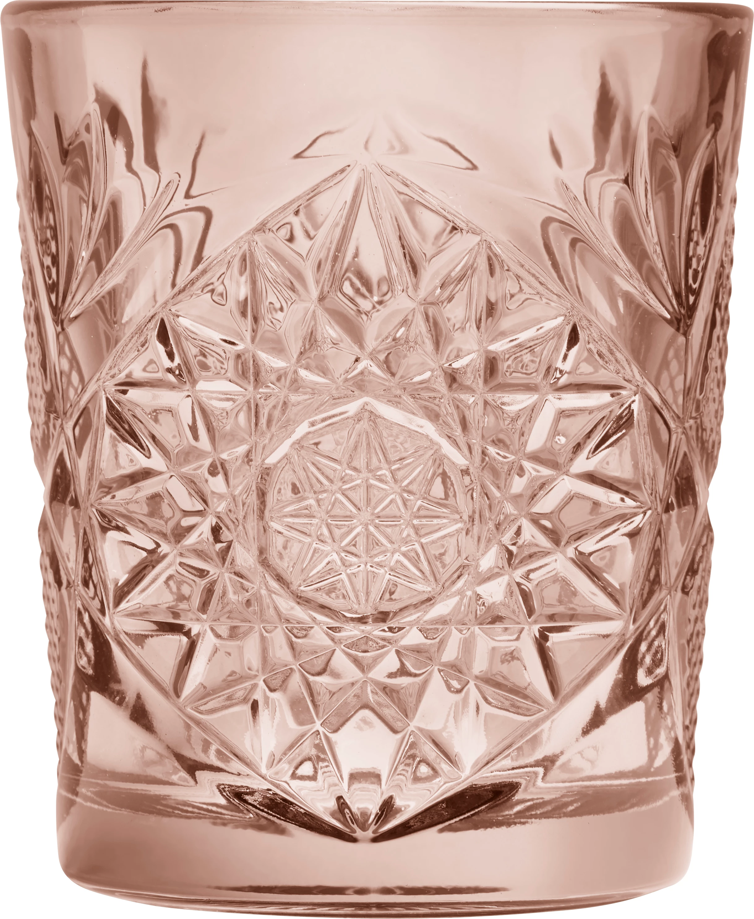 Onis Hobstar drikkeglas, rosa, 35 cl, H10,6 cm